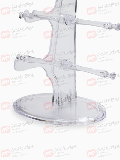 HG5T Стойка под очки настольная из оргстекла на 5 мест, без замков