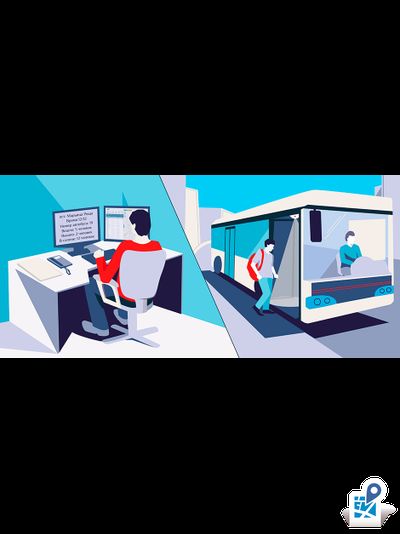 Автокондуктор аппаратно-программный комплекс для учета пассажиропотока, GPS/ГЛОНАСС мониторинга и управления автобусным парком