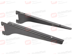 2247DX/SX Полкодержатель хром левый-правый откидной прямой и наклонный под полку 250 мм для системы Базис/Canalina/Global