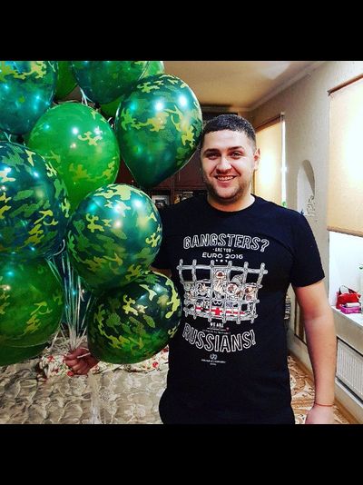 Гелиевый шар Камуфляж