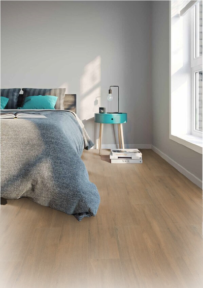 Ламинат Wineo Дуб Дикий Темно-Коричневый LA187MV4 в интерьере