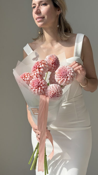 Букет цветов моно № 557