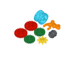 !АНАЛОГ! Комплект деталей коробки передач типа Yamaha 42159 (AN GEAR4)