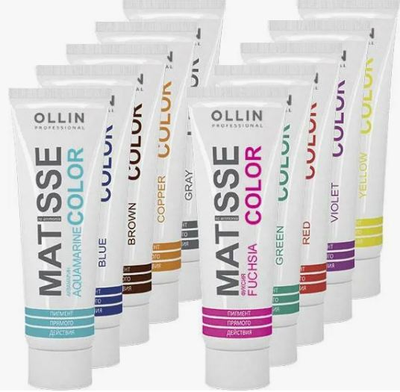 Ollin Professional MATISSE COLOR Пигмент прямого действия (10 тонов) 100 мл
