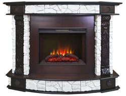 Электрокамин Ричмонд BL с очагом Sparta 25.5 LED