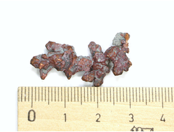 Медь самородная, коллекционный образец, Казахстан (31*17*7 мм, вес: 5 г) №21937