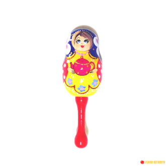Detskaya Pogremushka Iz Dereva Matreshka 160 50 S Rospisyu