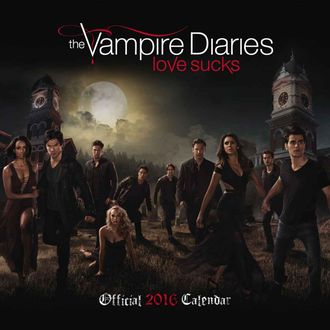 Vampire Diaries Love Sucks Official Календарь 2016 ИНОСТРАННЫЕ ПЕРЕКИДНЫЕ КАЛЕНДАРИ 2016, Vampire Di
