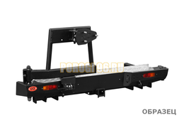 Задний силовой бампер серии Трофи на GREAT WALL Wingle 7 2018-2023 (03.146.03)