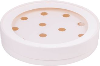 Коробка круглая для 12 конфет с/о (белая), Д200*35мм