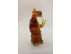 Конь в пальто с трубкой.