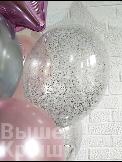 Сет "Блеск" (21 шарик + 2 цифры)