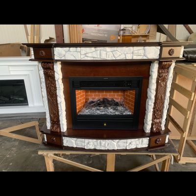 Электрокамин Ричмонд BL с очагом 3D Novara 26