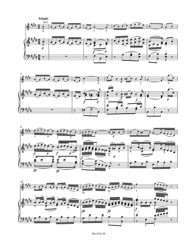 Mozart Concerto for Violin and Orchestra № 5  A-Dur KV219 (Piano reduction)