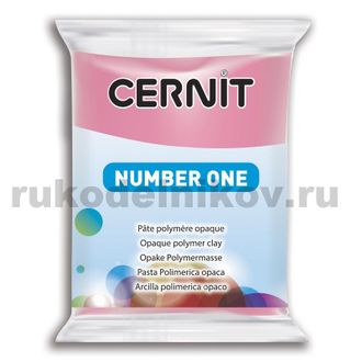 полимерная глина Cernit Number One, цвет-fuchsia 922 (фуксия), вес-56 грамм
