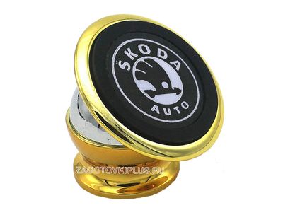 Магнитный держатель для телефона в машину SKODA