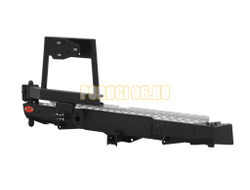 Задний силовой бампер серии Трофи на NISSAN NP300 2010-2015 (03.405.02)