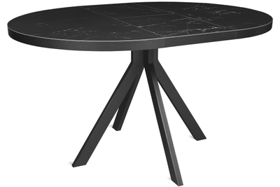 Domenic черный/керамика черный мрамор 100*35х100