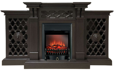 Электрокамин Асгард BL с очагом Fobos