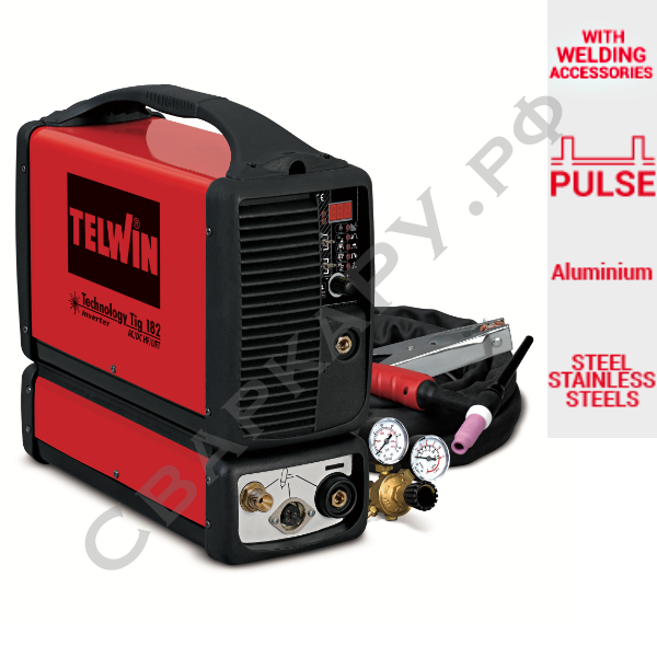 Установка для аргонодуговой сварки Telwin TECHNOLOGY TIG 182 AC/DC-HF/LIFT 230V