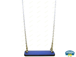 Качели одиночные с металлическим вкладышем
