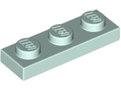 Plate 1 x 3, Light Aqua (3623 4620882 6015153 6146704 6325961)