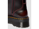 Ботинки Dr Martens Jadon Arcadia Leather Cherry Red на платформе вишневые