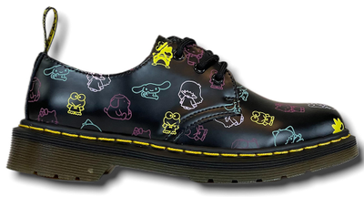 DR MARTENS 1461 MARY JANES BLACK