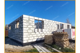 Проект 10 – Возведение стен из газобетона в Ангарске