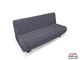 Чехол на 3хм диван без подлокотников , диван-книжку, диван Клик-кляк Микрофибра Графит. Россия
