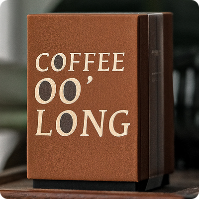 Улун с добавлением зёрен кофе