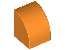 Slope, Curved 1 x 1, Orange (7126 6554495)