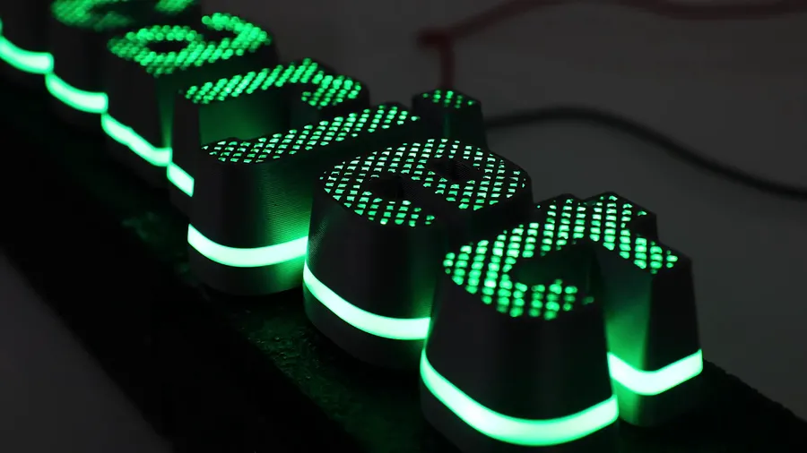 Вывеска с подсветкой