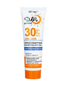 Витэкс Cолнцезащитный крем-флюид для лица SUN PROTECT SPF30 50 мл