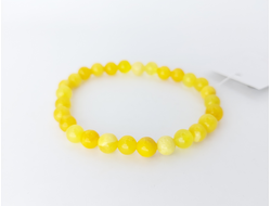 Браслет шары матовый