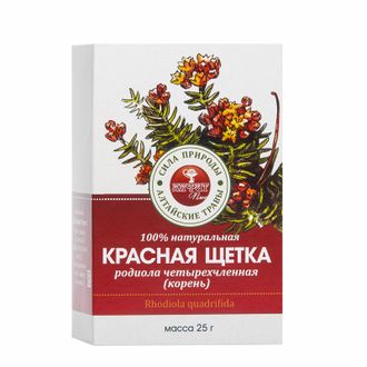 Красная щетка травяной чай при мастопатии, корень 25 г/Алтай