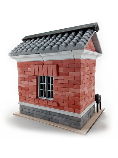 Конструктор керамический с деревянными элементами &quot;Город из коробки&quot;