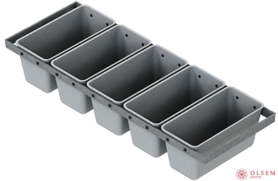 Форма хлебная 5Л10 с ручками