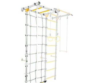 Шведская  стенка  Лайт  с  рукоходом  и сеткой