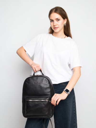 Женский кожаный рюкзак Albiate black (арт. 3103-01)