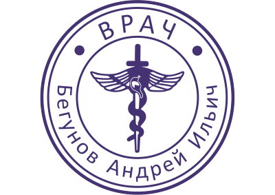 Оснастка для печати "Техно" для печати врача (30мм)