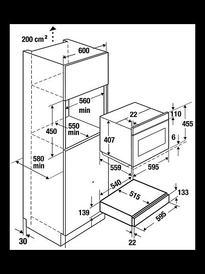 Выдвижной ящик Kuppersbusch CSZ 6800.0 G2 Black Chrome