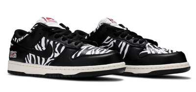 Nike SB Dunk Low Og Qs Quartersnacks Zebra Арт 10 сбоку