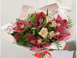 "Джумейра" - райский букет из орхидеи