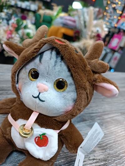 Мягкая Игрушка "Котенок в костюме" 20см