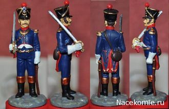 Журнал &quot;Наполеоновские Войны&quot; №17. Офицер гренадерской роты линейного пехотного полка в походной форме, 1810-1815 гг.
