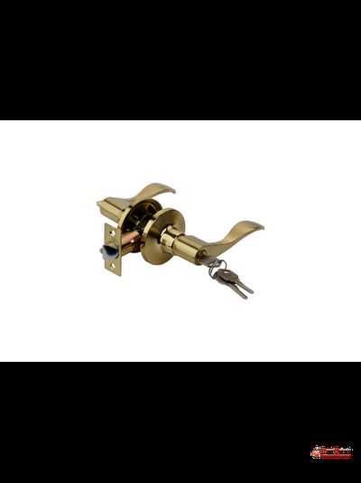 Дверная фурнитура Ручка-защелка модель 3902 фиксатор/ключ