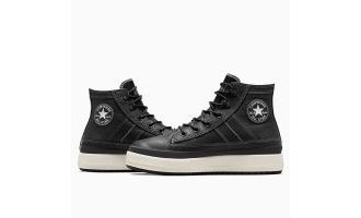 Converse transparente noir clearance