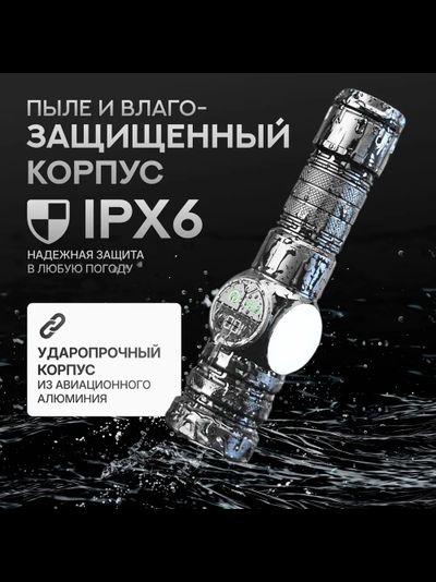 Мощный Ручной Фонарь