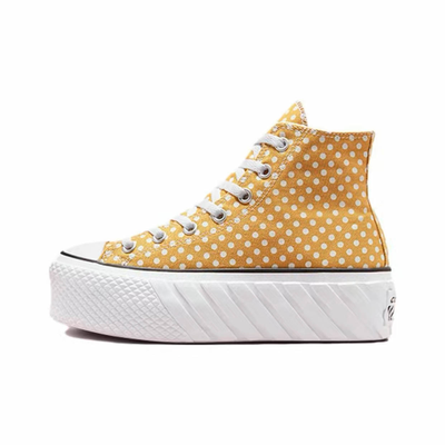 Converse Chuck Taylor All Star Lift 2X Platform Polka Dots A01186C